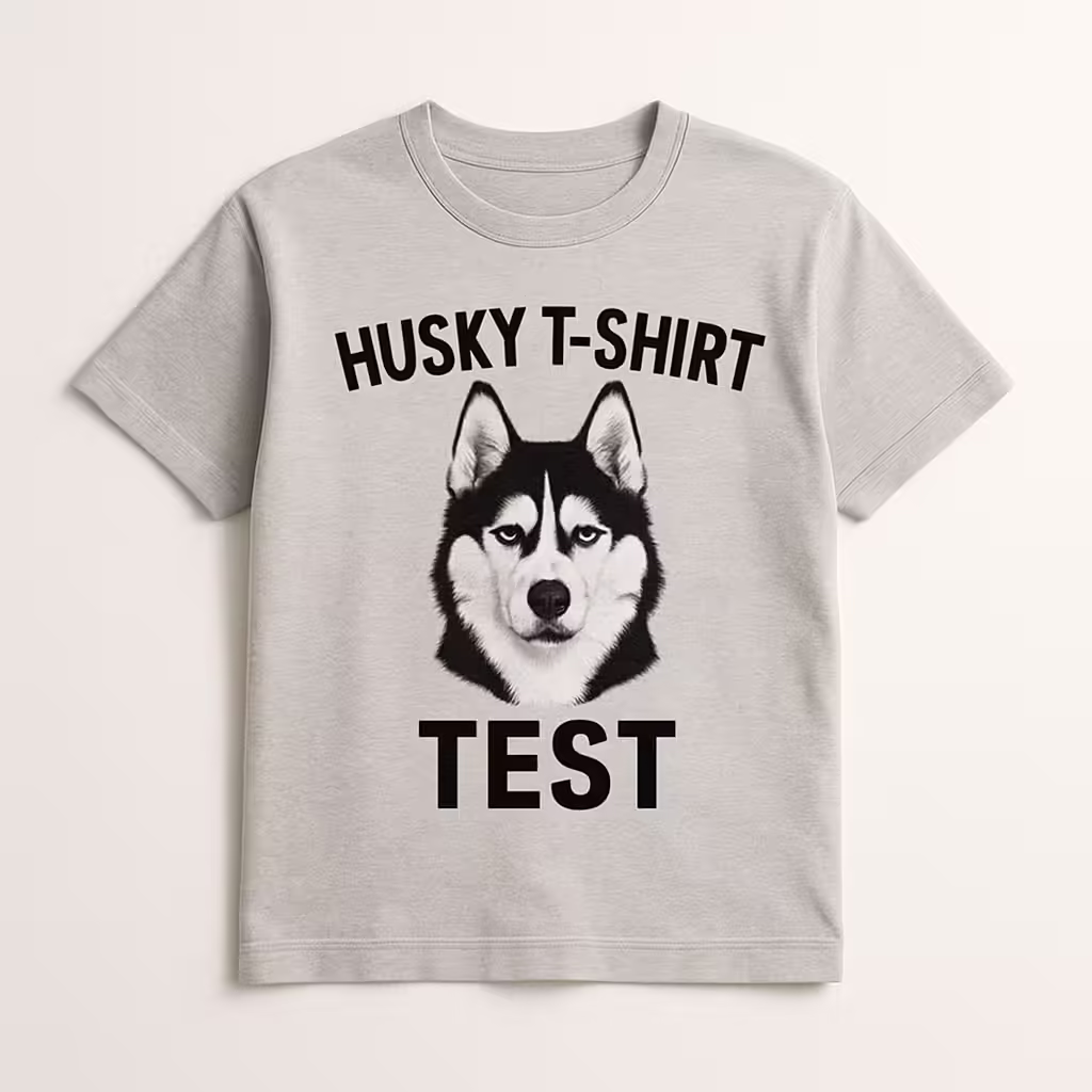Husky T-shirt test